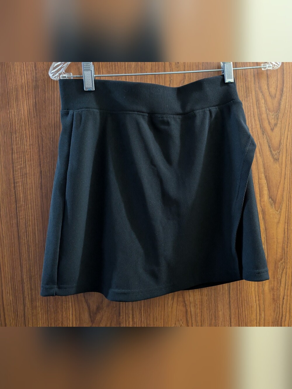 Black mini Skort